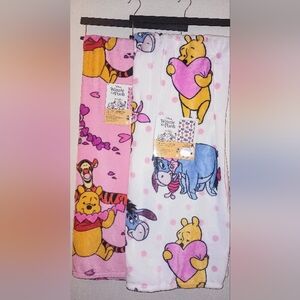 Winnie the Pooh Valentine's Blankets